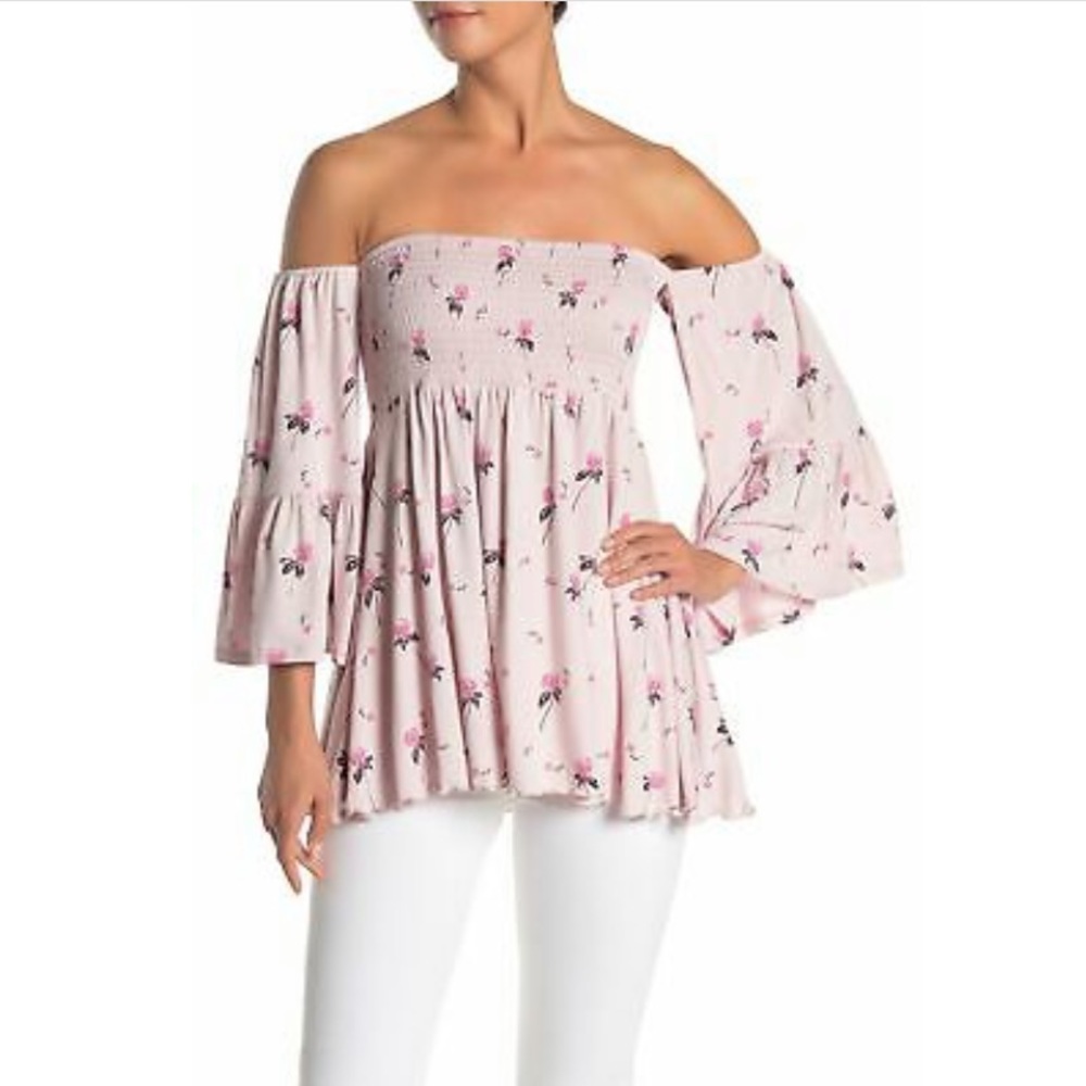 Free People Lana Off the Shoulder Tunic 🌸